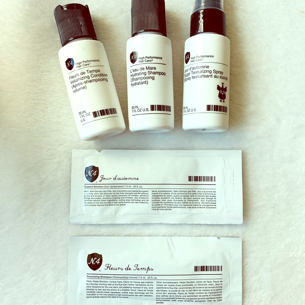 N4 High Performance Haircare Travel Size
